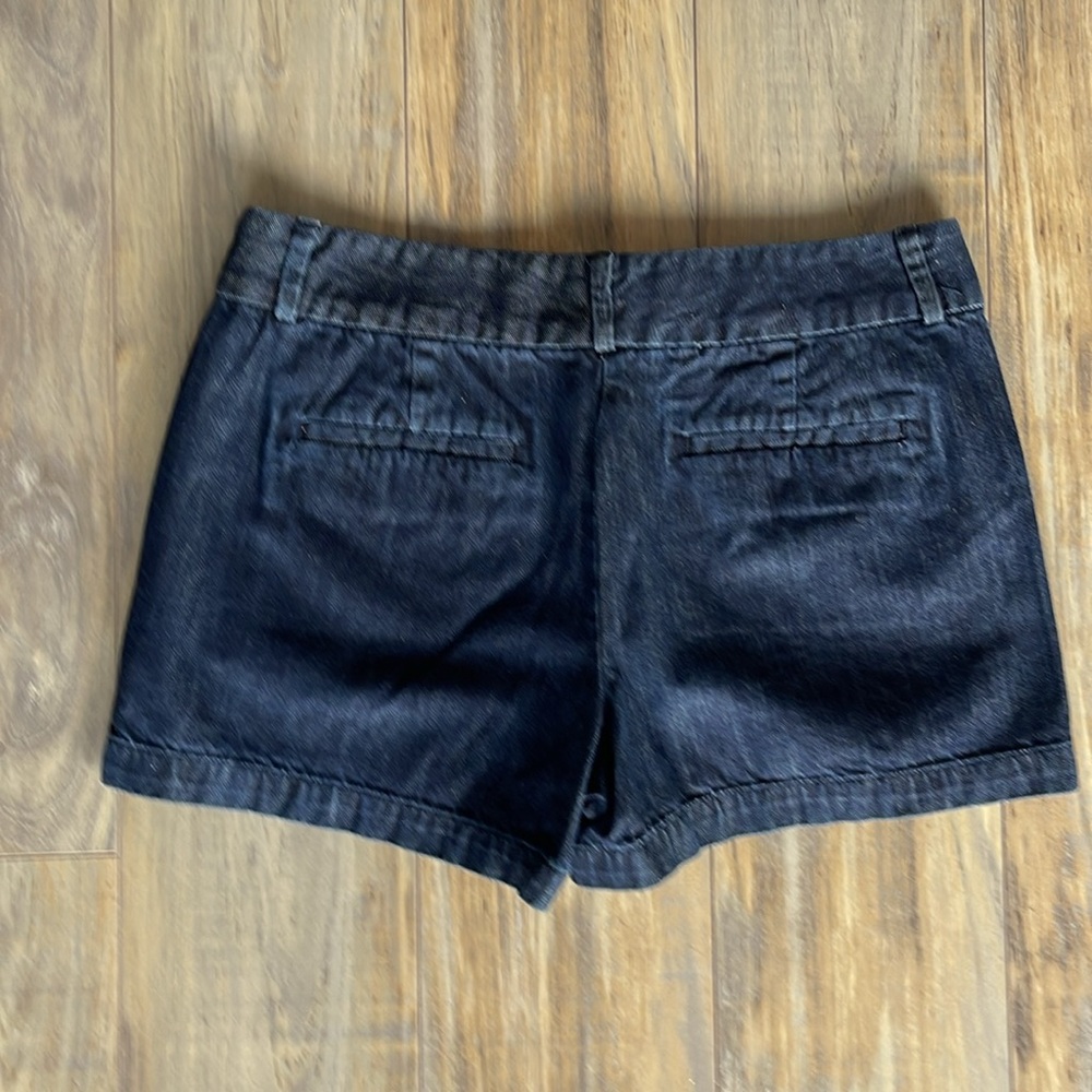 Loft Dark Denim Shorts - Picture 2 of 4